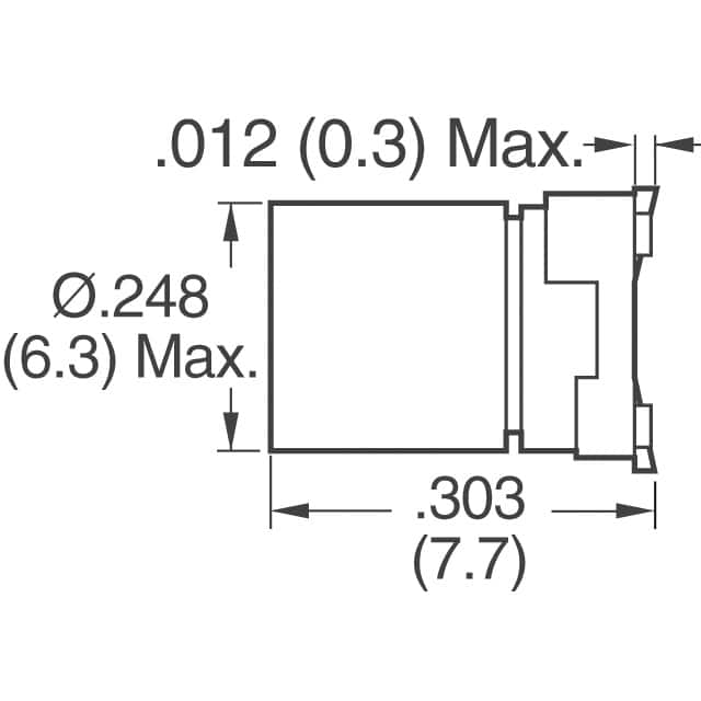 EEE-HBH470YAP Panasonic Electronic Components  Condensadores electrolíticos de aluminio